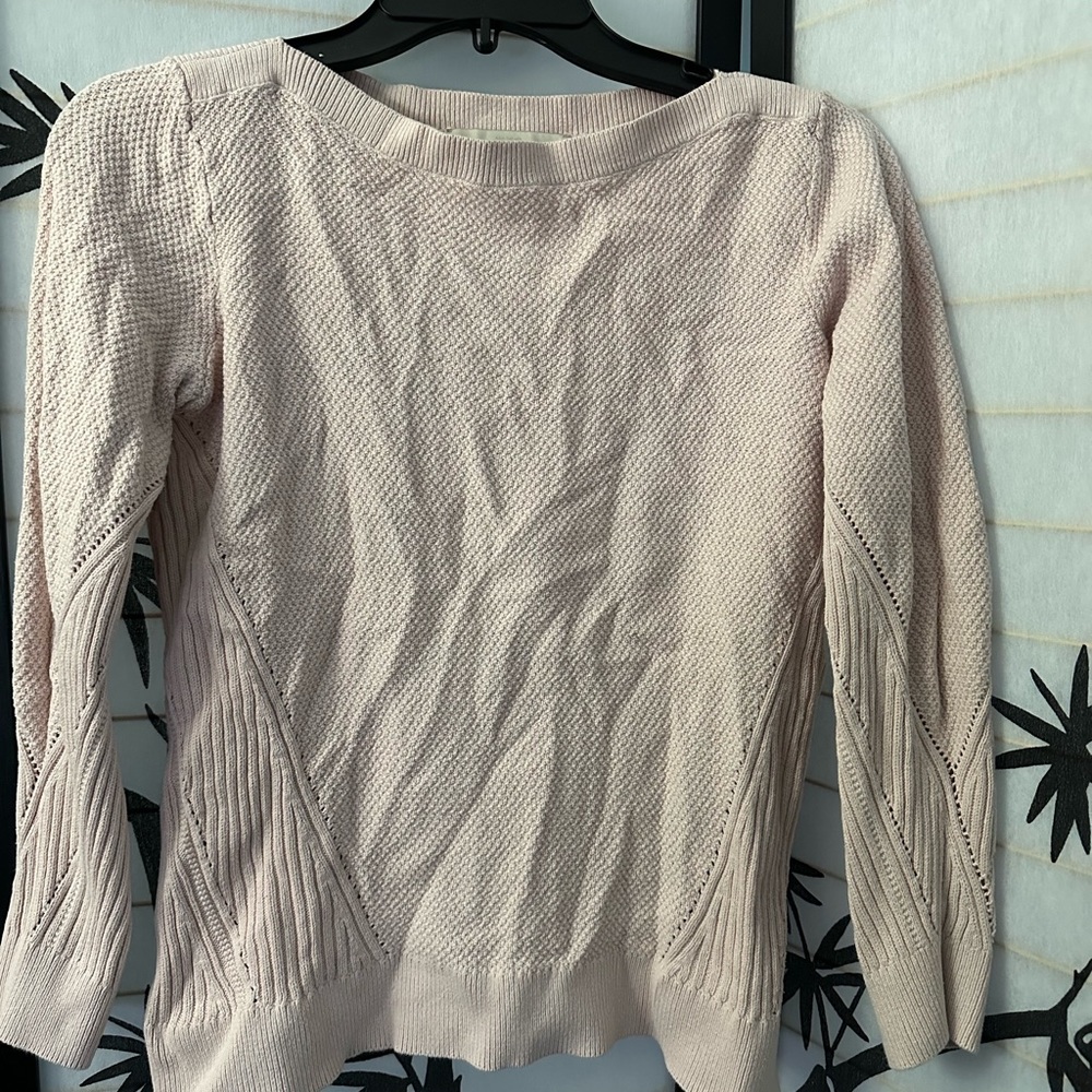 Light pink sweater size small